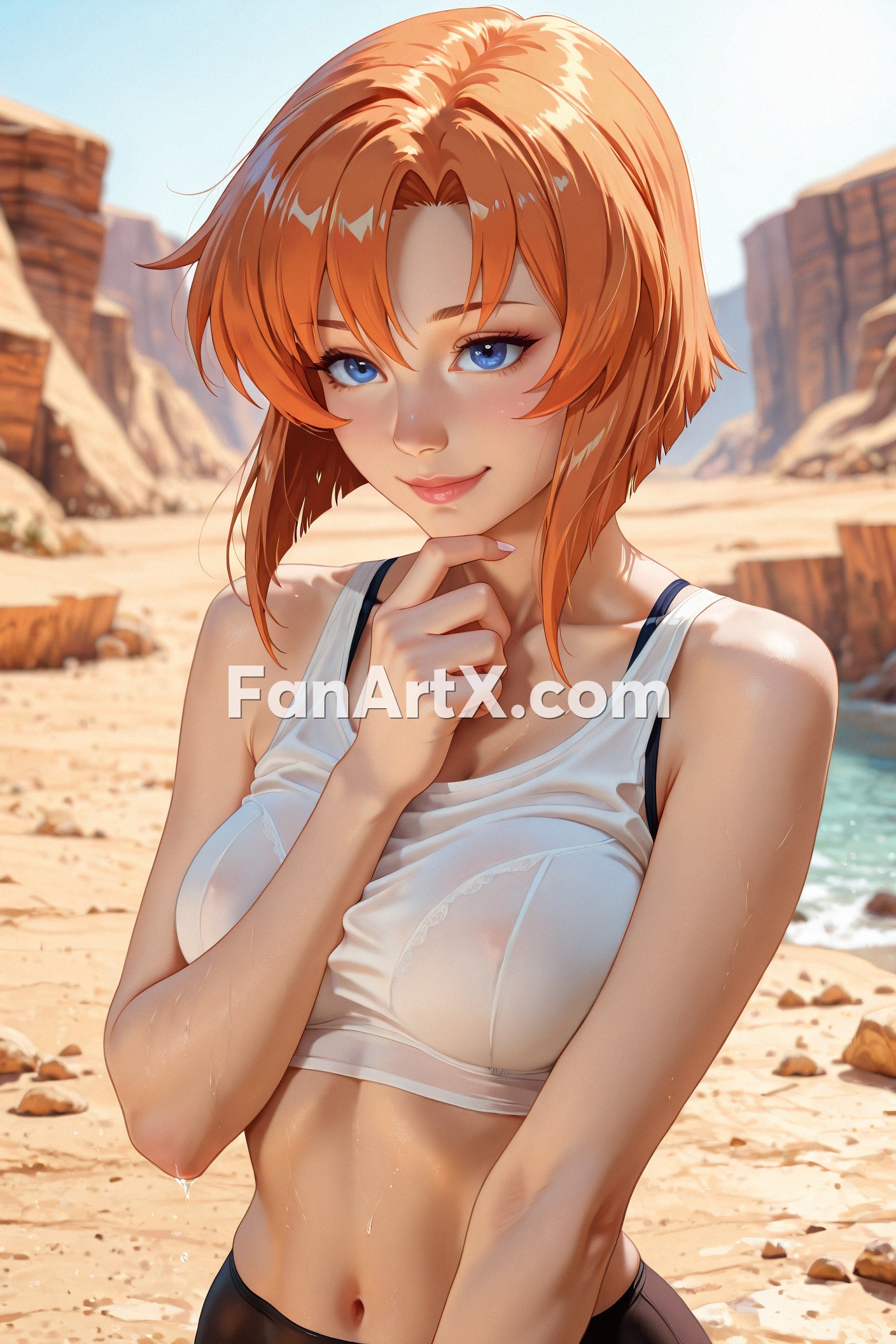 Rena Ryuugu Fanart - Rena When They Cry character 1934128